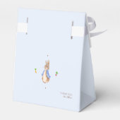 Blauw Peter de Konijn Favor Box Bedankdoosjes (Achterkant)
