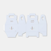 Blauw Peter het Konijn Bedankdoosjes (Uitgevouwen)