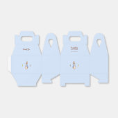 Blauw Peter het Konijn Bedankdoosjes (Uitgevouwen)