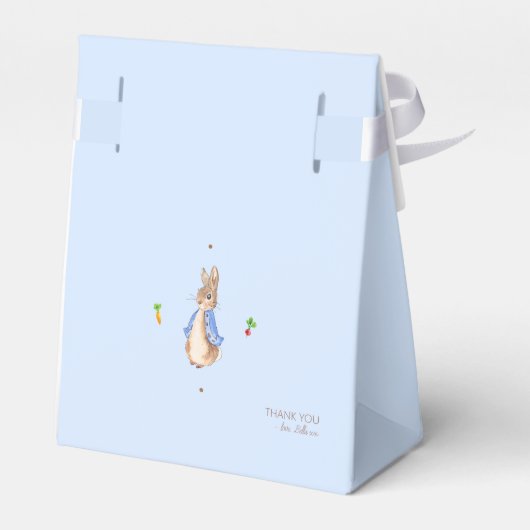 Blauw Peter het Konijn Bedankdoosjes (Achterkant)