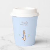 Blauw Peter het Konijn Papieren Bekers (Voorkant)