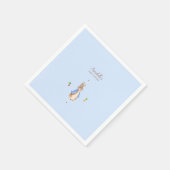 Blauw Peter het Konijn Servet (Hoek)