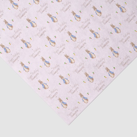 Blauw Peter het Konijn Tissuepapier (Detail)