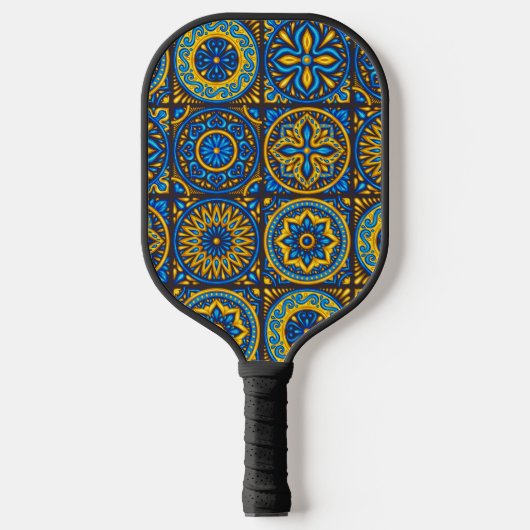 Blauw Pickleball Paddle (Voorkant)