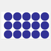 Blauw (pigment) (effen kleur) labels (Vel)