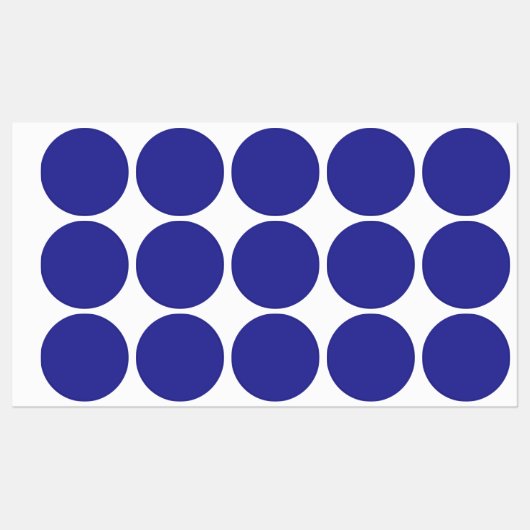 Blauw (pigment) (effen kleur) labels (Vel)