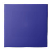 Blauw (pigment) (effen kleur) tegeltje (Voorkant)