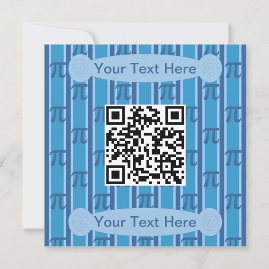 Blauw PII 3.142 Kaart (Voorkant)