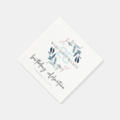 BLAUW PINK FOLIAGE WREET OM HET EVEN WELKE LEEFTIJ SERVET (Hoek)