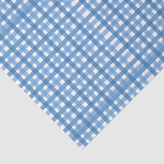 Blauw plakpapier tissuepapier (Detail)