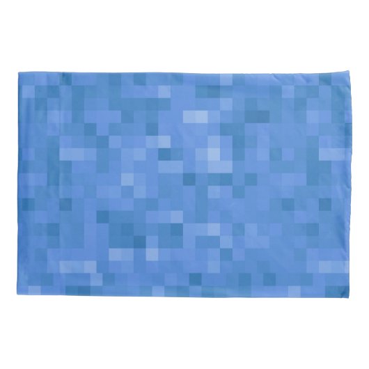 Blauw platform kussensloop (Achterkant)