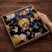 Blauw-pompoenpapier | Weefselpapier Tissuepapier