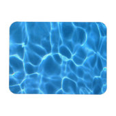 Blauw poolpatroon magneet (Horizontaal)