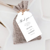 Blauw Porselein Bruiloft Gift Labels Cadeaulabel