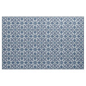 Blauw Portugees Azulejos Floral Tile Pattern Stof (Yard (91,4 cm))