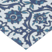 Blauw Portugees Azulejos Floral Tile Pattern Tafelkleed (Gekanteld)