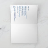 Blauw Portugees Religieuze Tegels met engelen Kaart (Binnen)