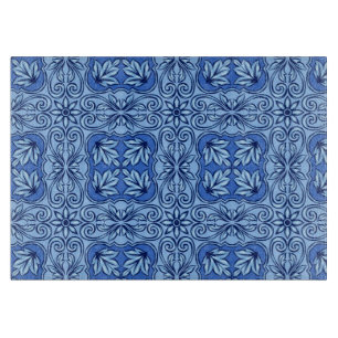 Blauw Portugees Tegel glassnijplank Snijplank