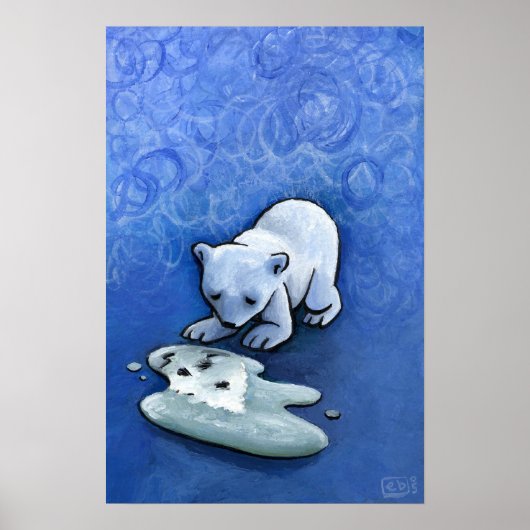 Blauw Poster (Voorkant)