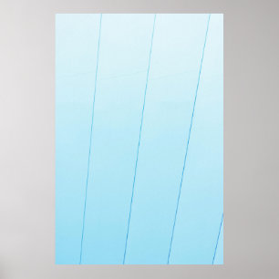 Blauw Poster