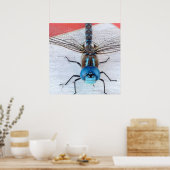 Blauw Poster (Keuken)