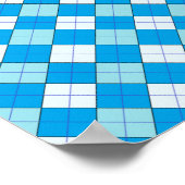 Blauw Poster (Hoek)