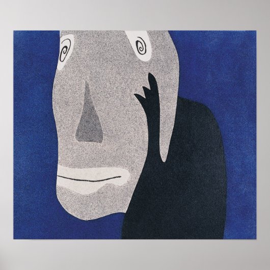 Blauw Poster (Voorkant)