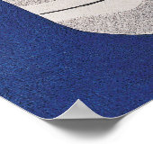 Blauw Poster (Hoek)