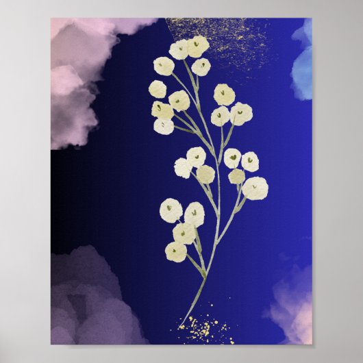 blauw poster (Voorkant)