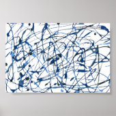 Blauw Poster (Voorkant)