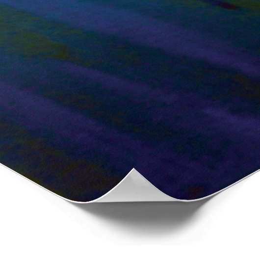 Blauw Poster (Hoek)