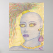 "Blauw" Poster (Voorkant)