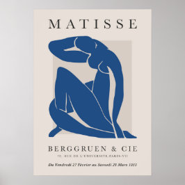 Blauw Poster