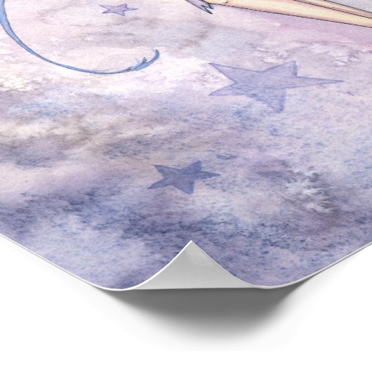 Blauw Poster met whisky (Hoek)