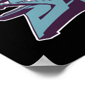 Blauw poster voor 2011-enting (Hoek)