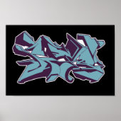 Blauw poster voor 2011-enting (Voorkant)