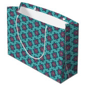 Blauw PP 118 Groot Cadeauzakje (Achterkant Gekanteld)