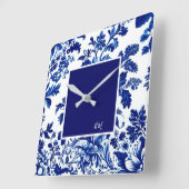 blauw  Prachtige Tuinbloemen Vierkante Klok (Hoek)