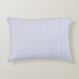 Blauw Praire Plaid Accent Kussen