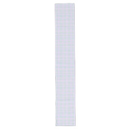Blauw Praire Plaid Lange Tafelloper