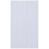 Blauw Praire Plaid Tafelkleed (Voorkant)