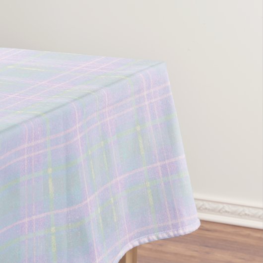 Blauw Praire Plaid Tafelkleed (Voorbeeld)