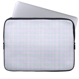 Blauw Prairieraster Laptop Sleeve