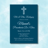 Blauw Presentación 3 Años Mexicaans 3 Jaar Verjaar Kaart