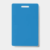 Blauw professioneel foto-badge voor makelaar badge (Achterkant)