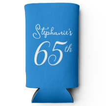 Blauw Proost 65 Jaar 65e Verjaardagsfeest