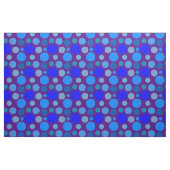Blauw puntpatroon stof (Fat Quarter)
