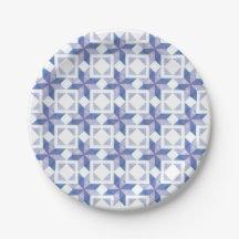 Blauw Quiltblok