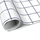 Blauw raappapier voor ramen cadeaupapier (Rol Hoek)