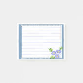 Blauw rand kader post-it® notes (Voorkant)